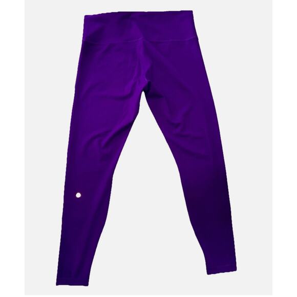 (14) NWT Lululemon Wunder Train High Rise 28'' College Purple - Picture 7 of 9